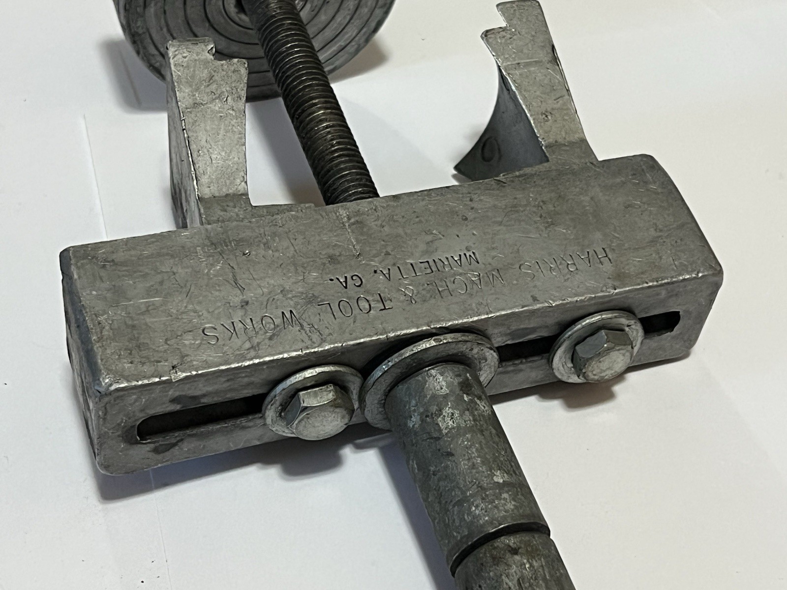 Harris Machine & Tool Works Vintage Transmission Clutch Spring Compressor Tool