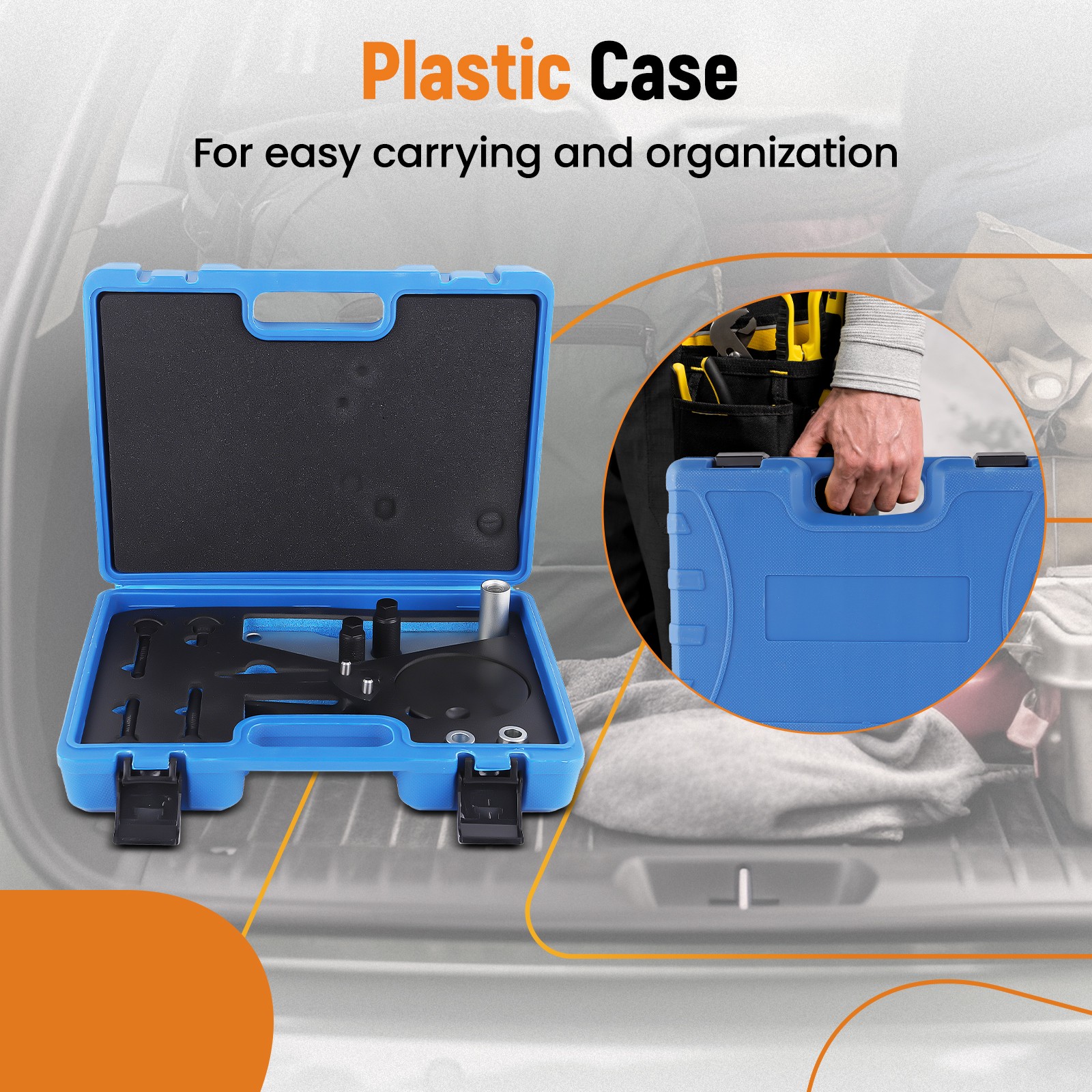 Vacuum Pump Sealing Cover Remover Installer Tool Kit For Bmw N53 N54 N55