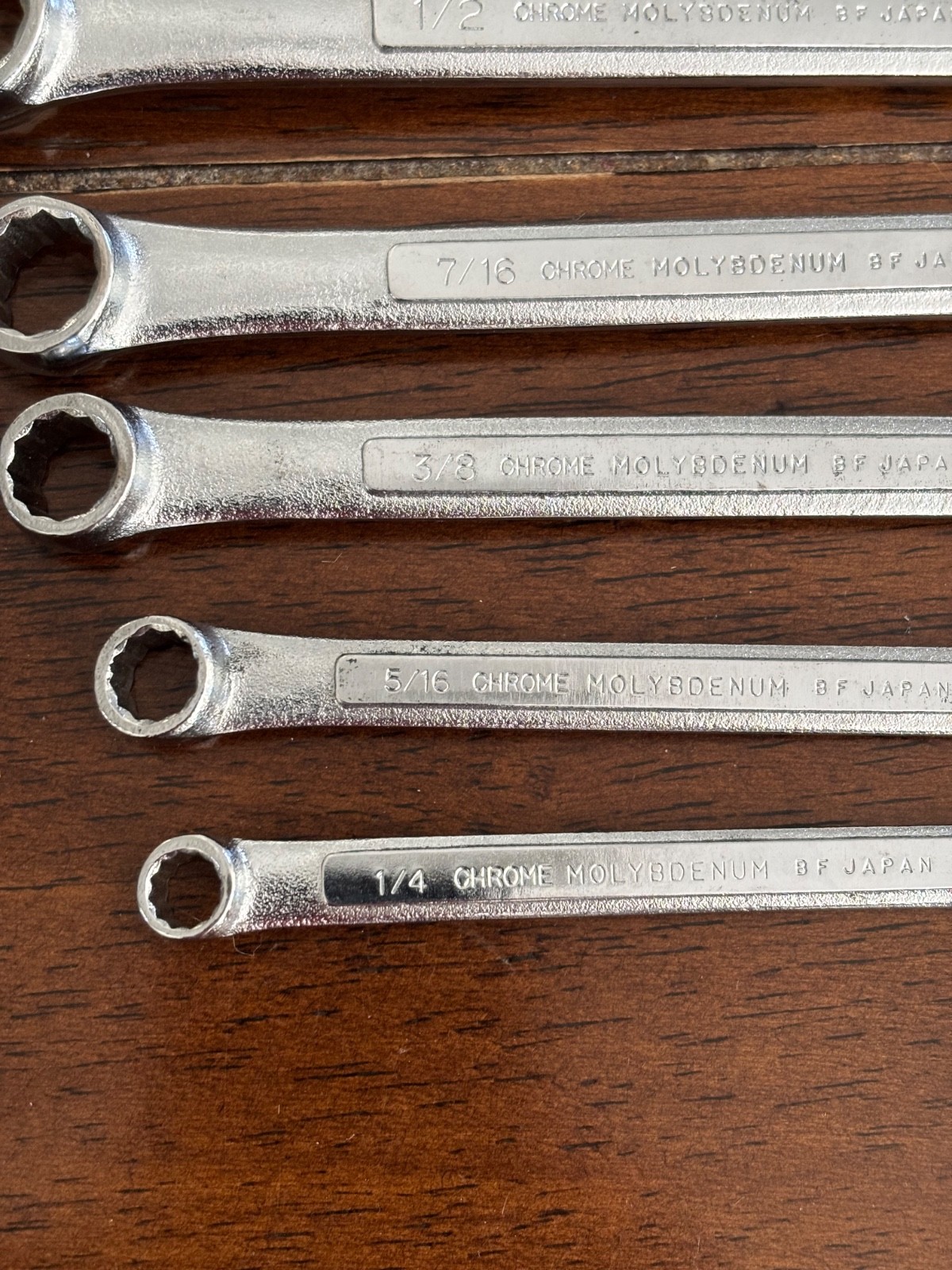 Craftsman Chrome Molybdenum Combination Wrench Lot – 12 Pieces