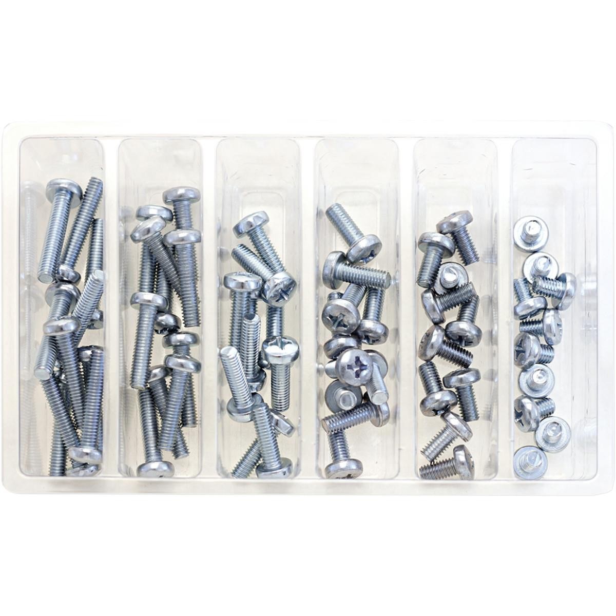Bolt Mc Hardware SV-M6PAN M6 Pan Head Screw Assortment