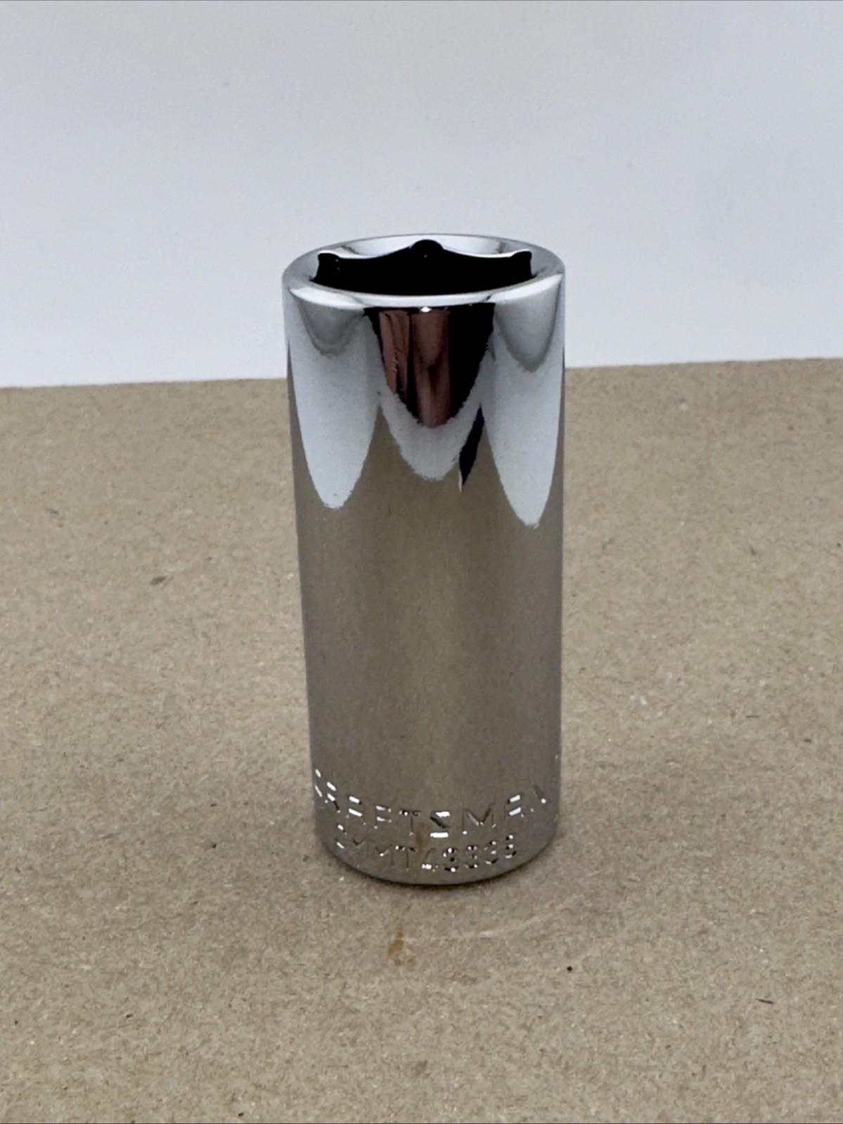 Craftsman 6 Point 3/8″ In. Drive Chrome Deep 13/16″ In. Socket CMMT43338. 0285