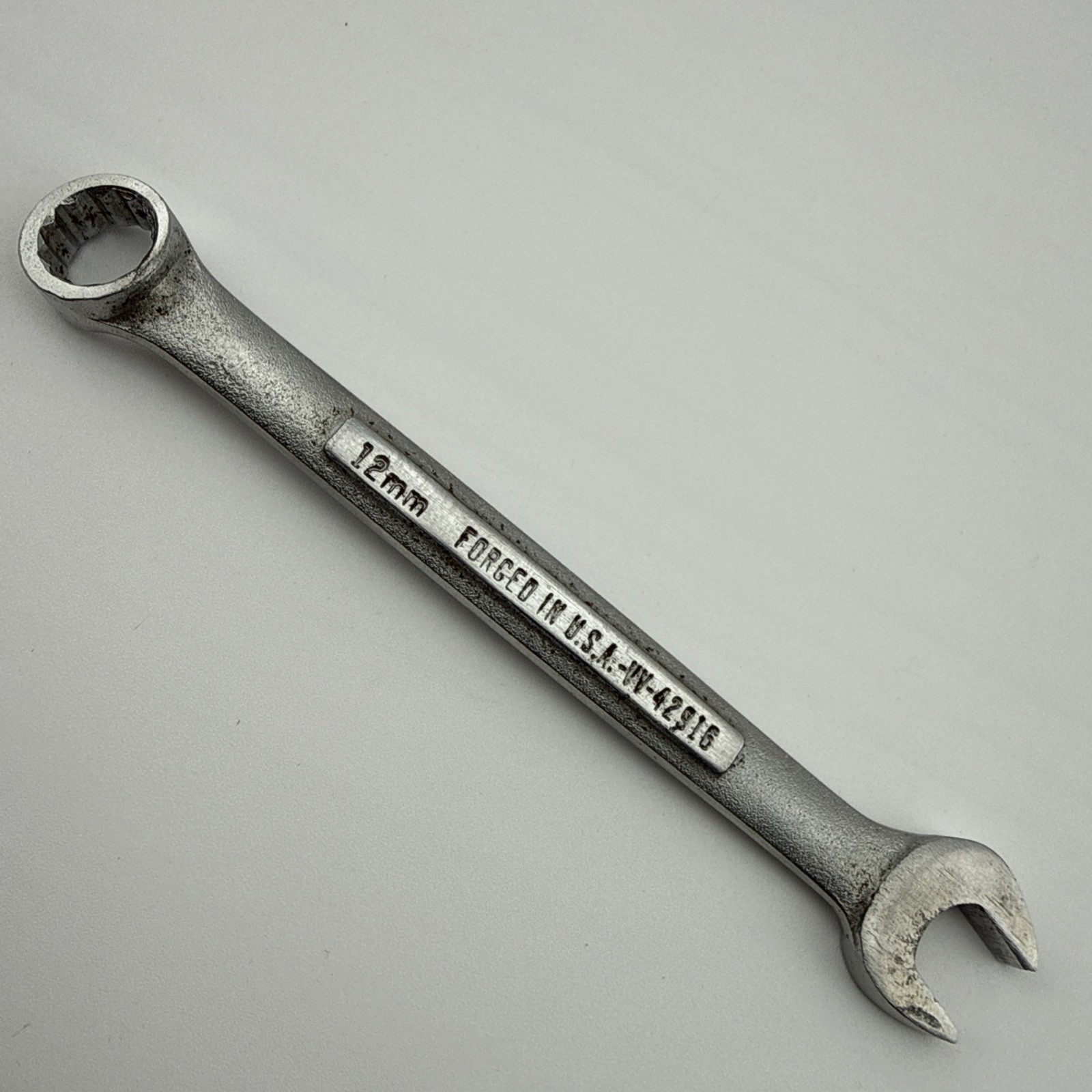 Craftsman 12mm 12-Point Combination Wrench 42916 Made USA Vintage