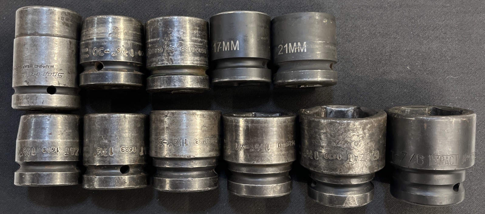 1” Drive Snap On 1-5/16” Ozat 36 1-1/8 1-3/16 1-7/16 1-1/2 1-5/8 1-7/8 Armstrong