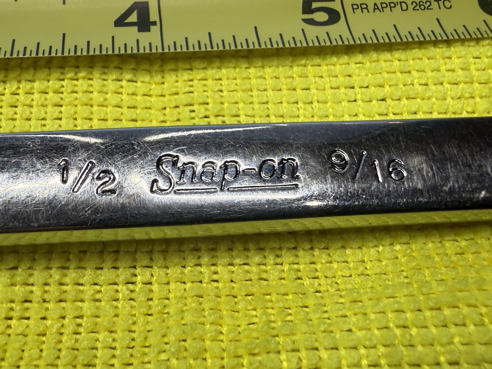 SNAP ON TOOLS NO. OEX30B SAE 15/16″ FLANK DRIVE 12-PT COMBINATION WRENCH