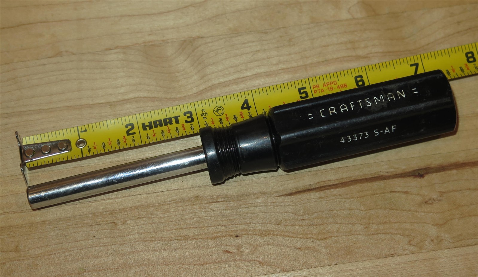 Craftsman 43373 S-AF 1/4″ Hex Magnetic Bit Holder – Screwdriver/Spinner Handle