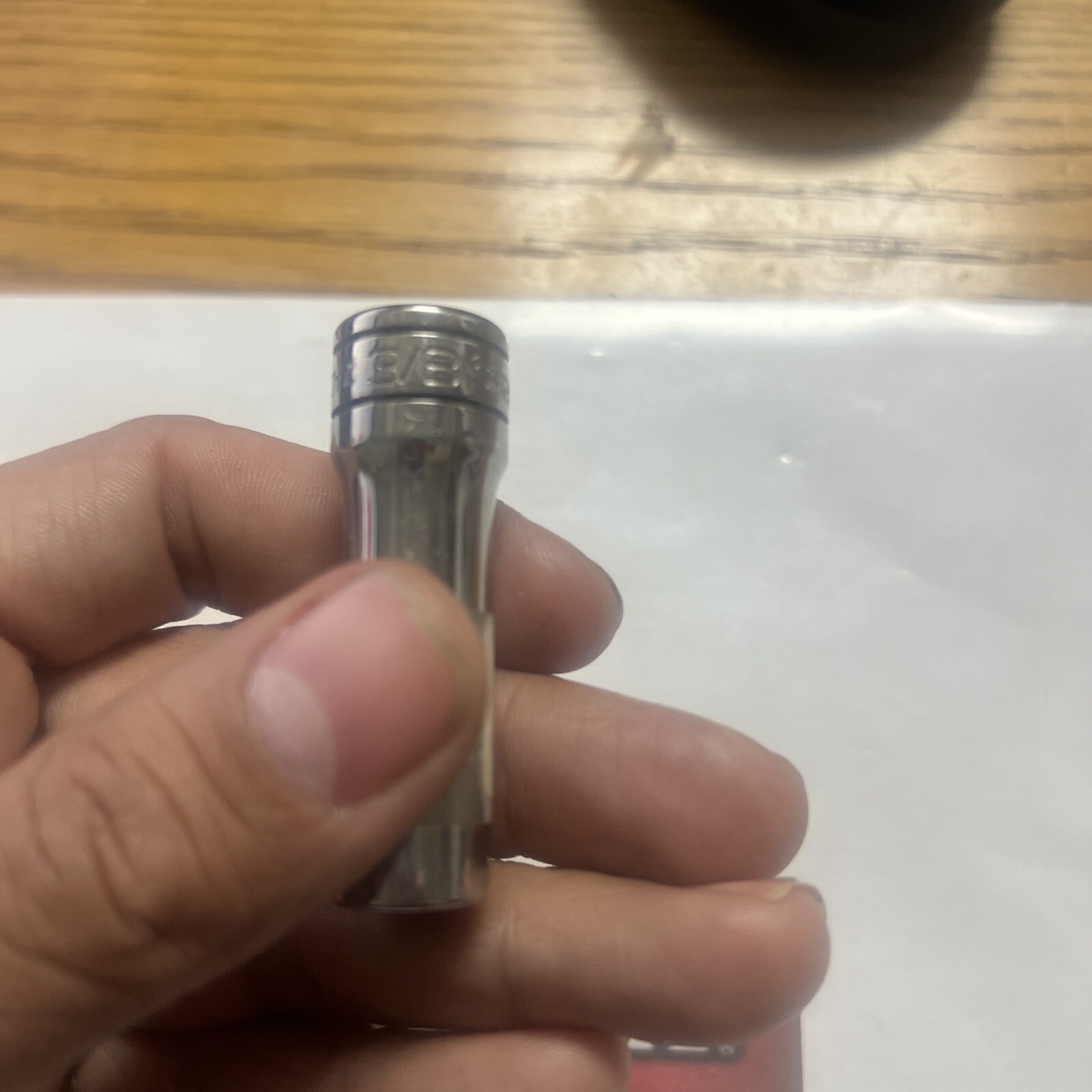 Snap On SF121 3/8 Drive Standard 3/8 Point Deep Socket