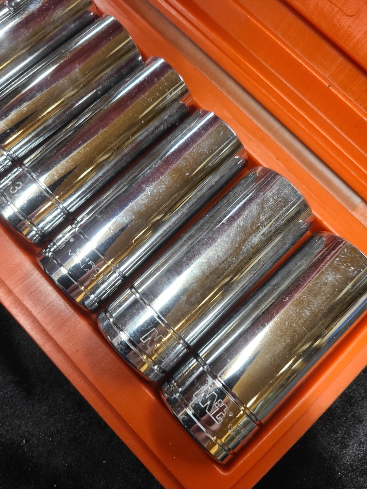 Michigan Industrial Tools ~MIT ~ 6 Point ~ Deep Scoket ~1/2 DRIVE ~ 9/16 – 15/16