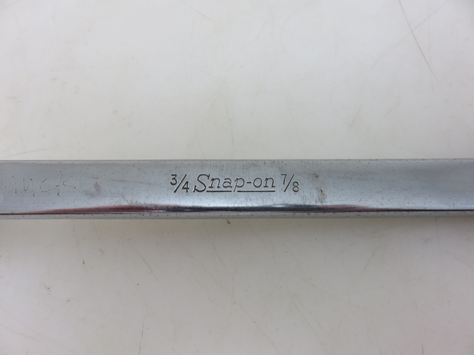 Snap-On XO2428 60° Offset Box End Wrench 3/4″ x 7/8″ Vintage
