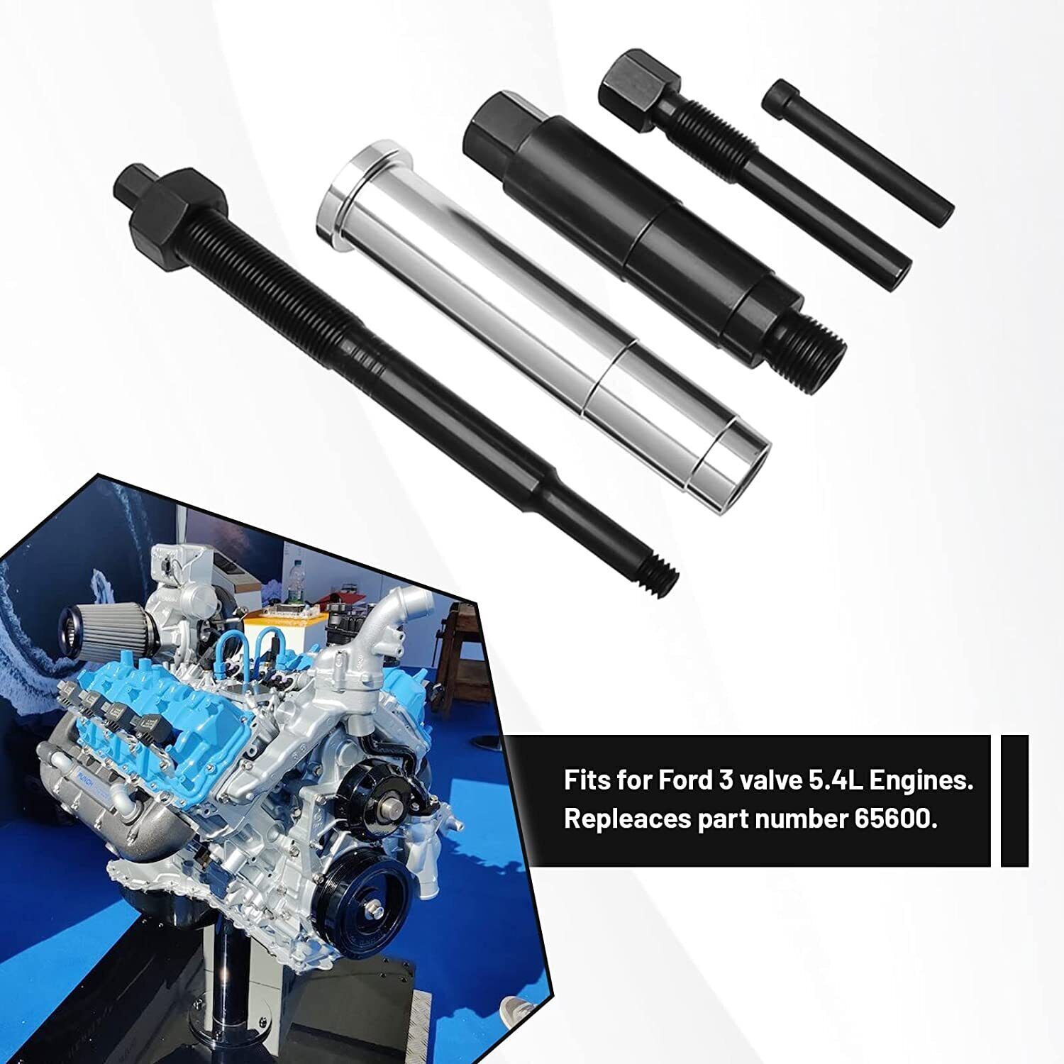 New 65600 Broken Spark Plug Remover Kits For Ford Triton 3 Valve 5.4L Engines