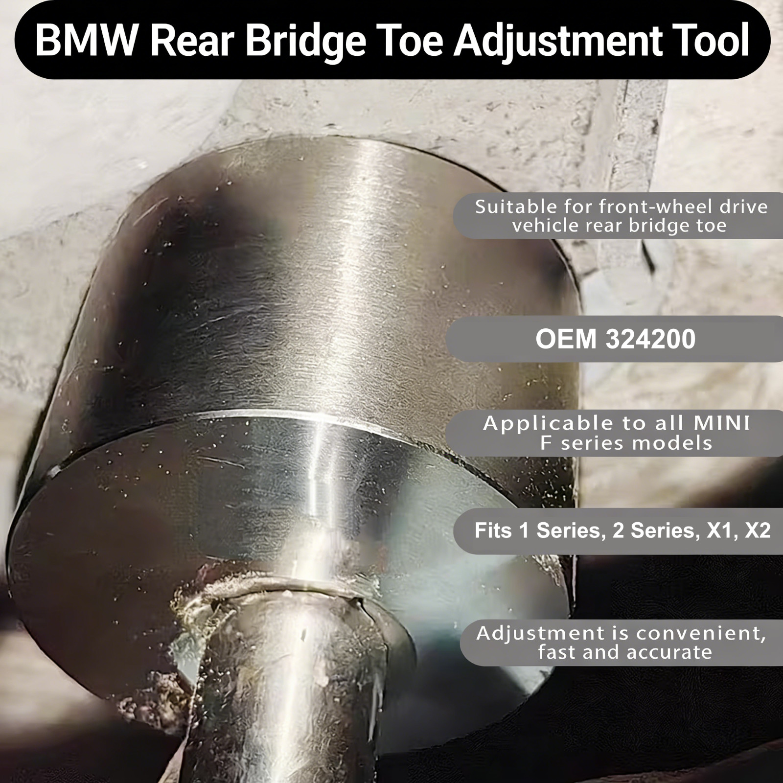 Wheel Alignment Tool for BMW Mini F-Series X1 X2 Adjust Rear Axle Toe-in 324200