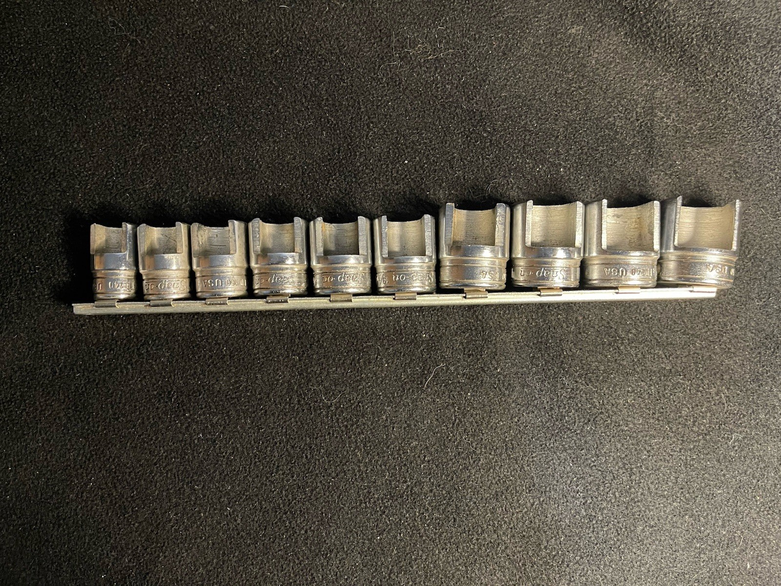 Snap-On Tools USA 11pc 3/8” Weatherhead Socket Set FD 140 – FD250 . 7/16- 25/32