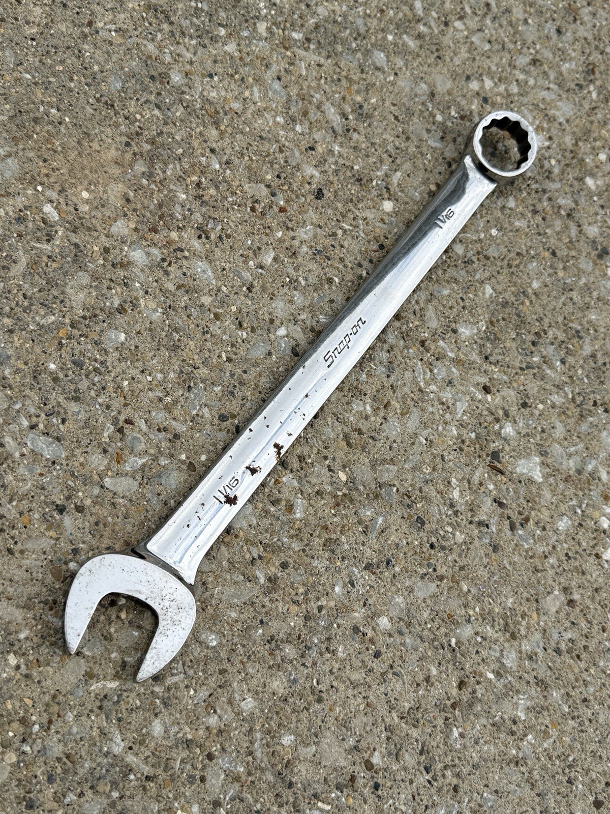 Snap-on Large Size SAE Combination Wrench Set 3/4” thru 1-1/16” OEX/SOEX Series