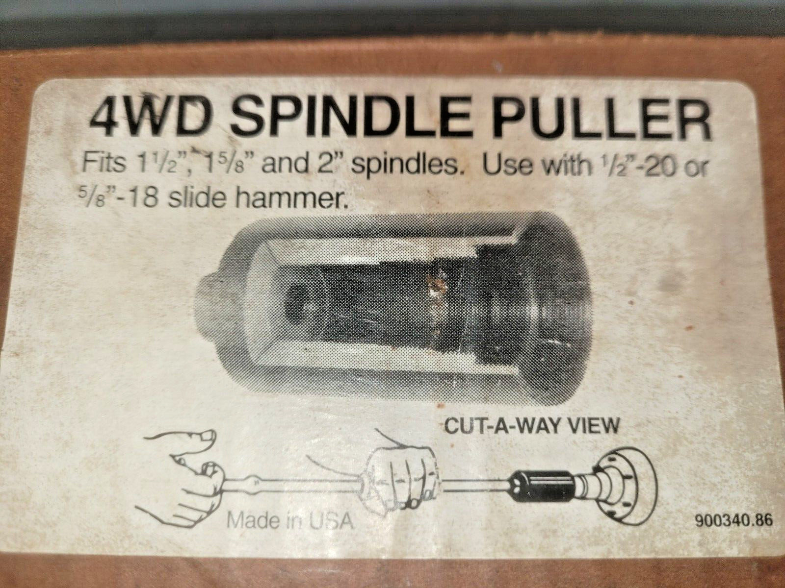 Mac Tools SP222 4WD 1-1/2″, 1-5/8″, or 2″ SPINDLE PULLER 3a-6