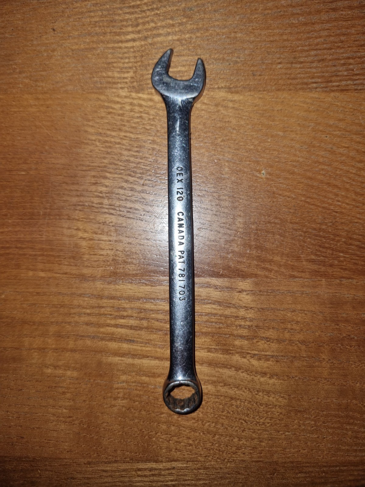 Snap-on 3/8″ 12-Point SAE Short Combination Spanner Wrench OEX120 Tool