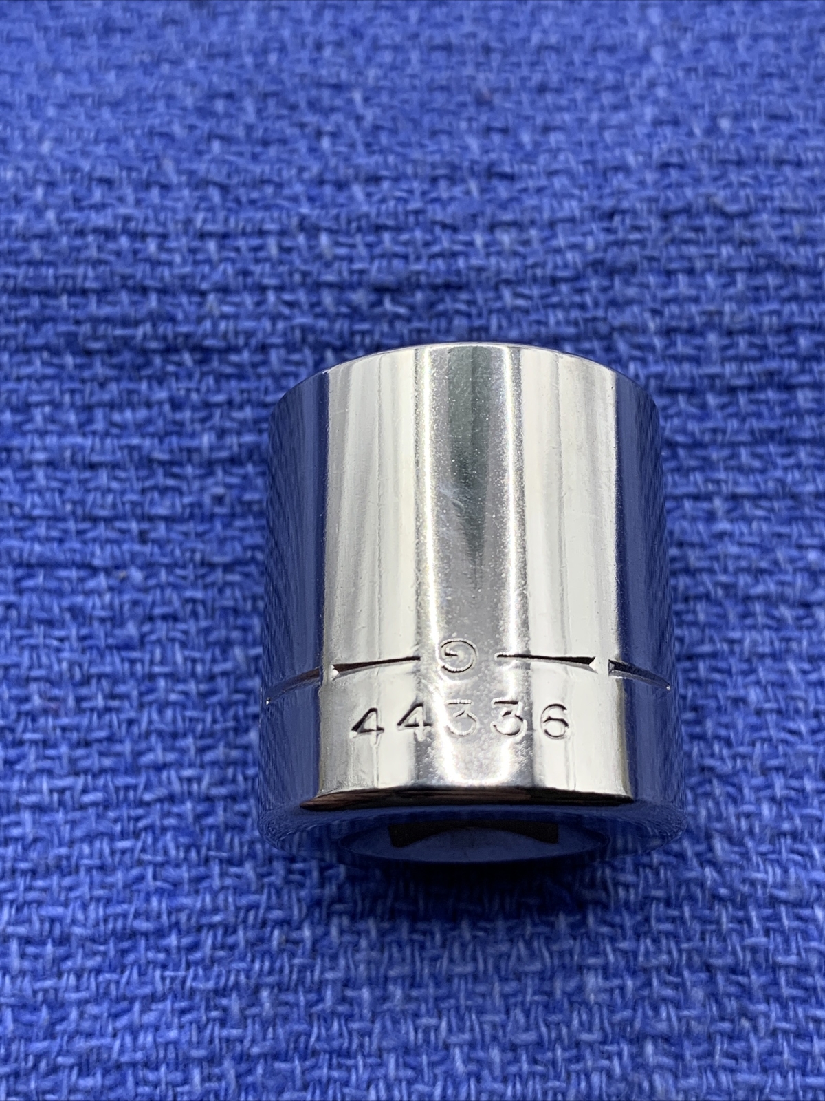 Vintage Craftsman 3/8″ Drive 11/16″ 12 Point Shallow Socket SAE G 44336 USA NOS