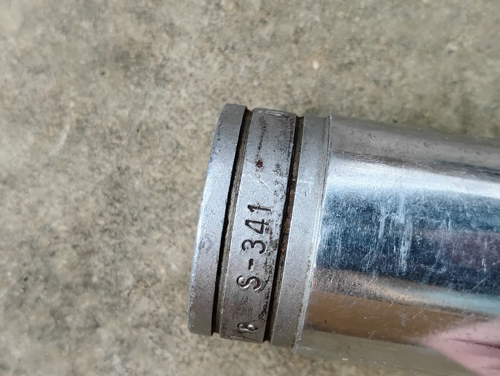 Snap-on 1/2″ Drive 12-Point SAE 1-1/16″ Deep Socket S-341 Made in USA