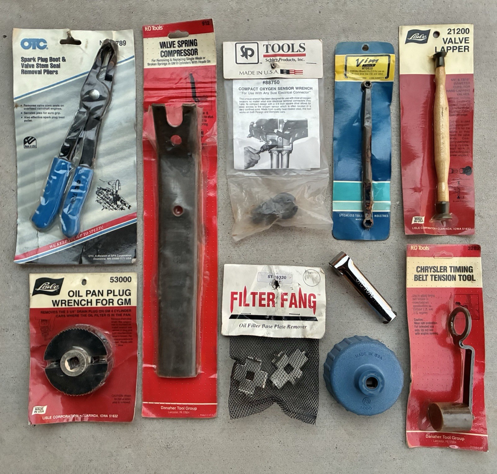 Lot of 10 Automotive Tools OTC Lisle KD VIM AST Schley NOS New Old Stock USA