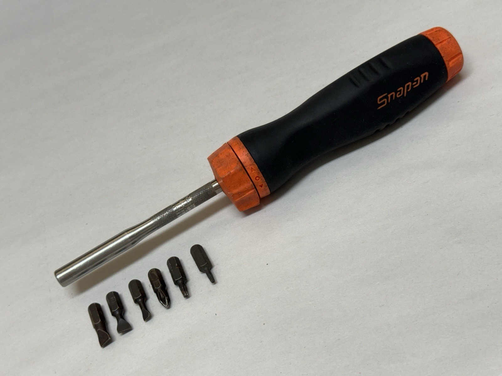 For Repair Snap-On USA Orange Soft Grip Magnetic Ratcheting Screwdriver SGDMRC4A