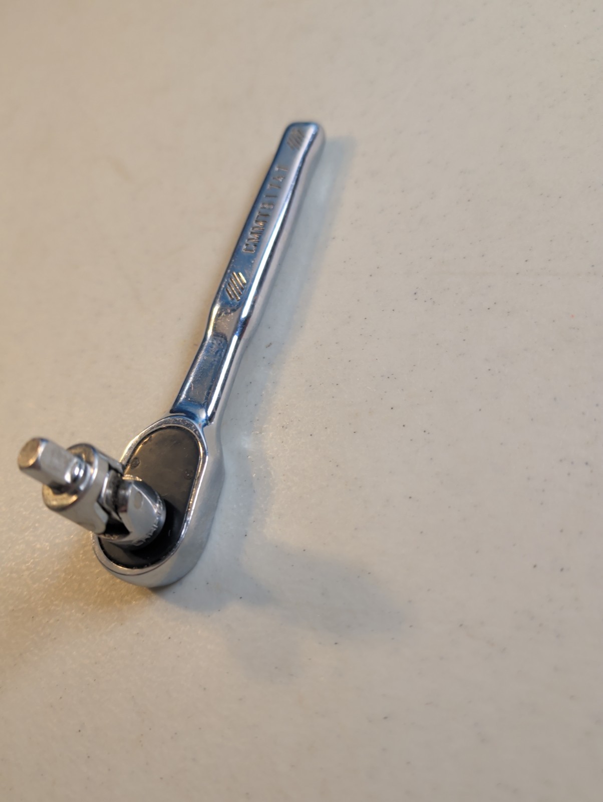 Craftsman 1/4″ Quick Release Ratchet Polished Chrome CMMT81747 + Swivel Adapter