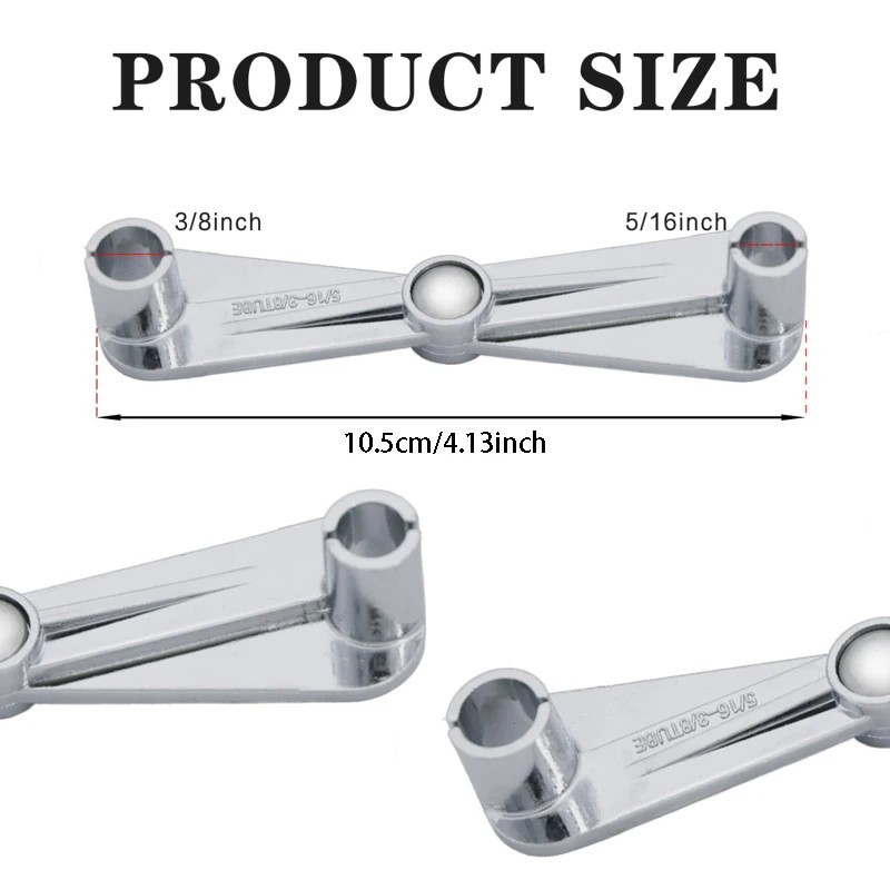 Fuel Line Disconnect Tool 3/8 5/16 Zinc Alloy Quick Release.
