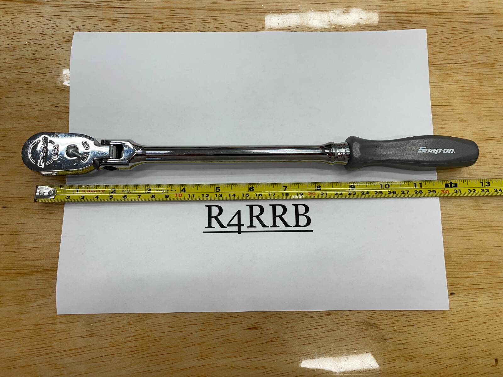 Snap-on Tools USA NEW DARK TITANIUM 3/8″ Drive HARD Flex Head Ratchet FHLFD80ADT