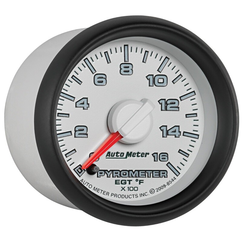Autometer Factory Match 52.4mm Full Sweep Electronic 0-1600 Deg F EGT/Pyrometer