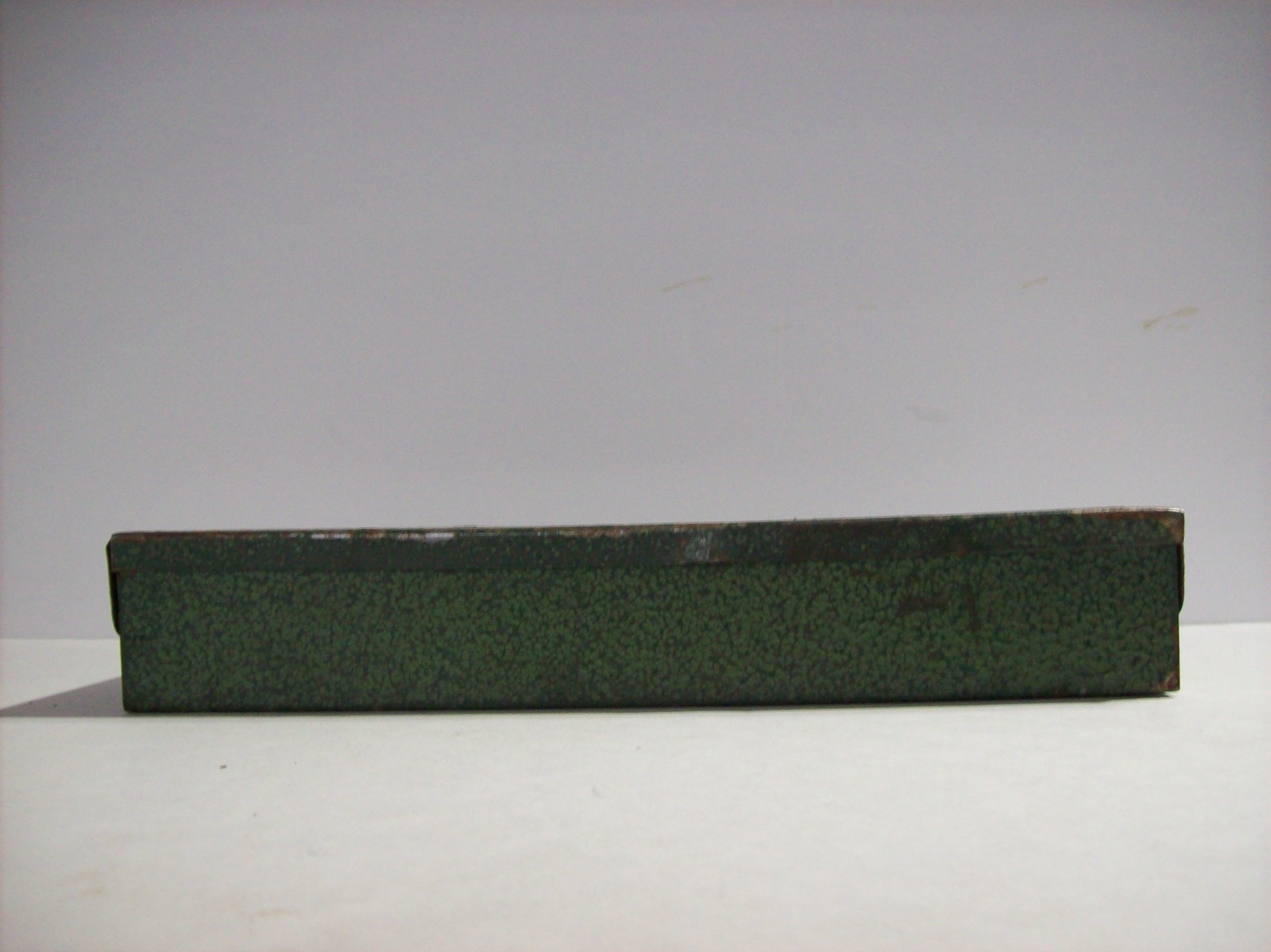 EMPTY Vintage S-K Tools Green Metal Socket Set Case Box, 11″L x 4″ W x 1.75″ T