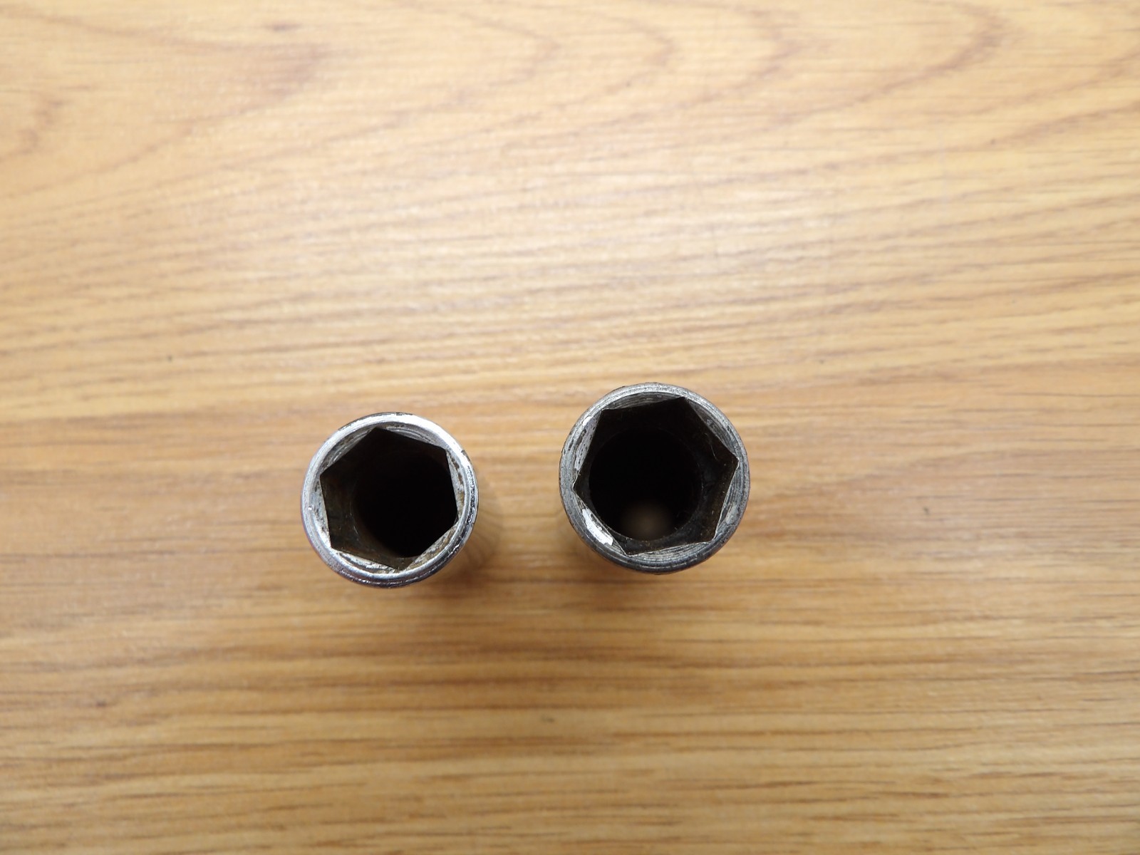 Snap-On Tools USA 1/4″ Drive 6pt 1/2″ SAE Deep Chrome Socket STM16 & STM14-7/16″