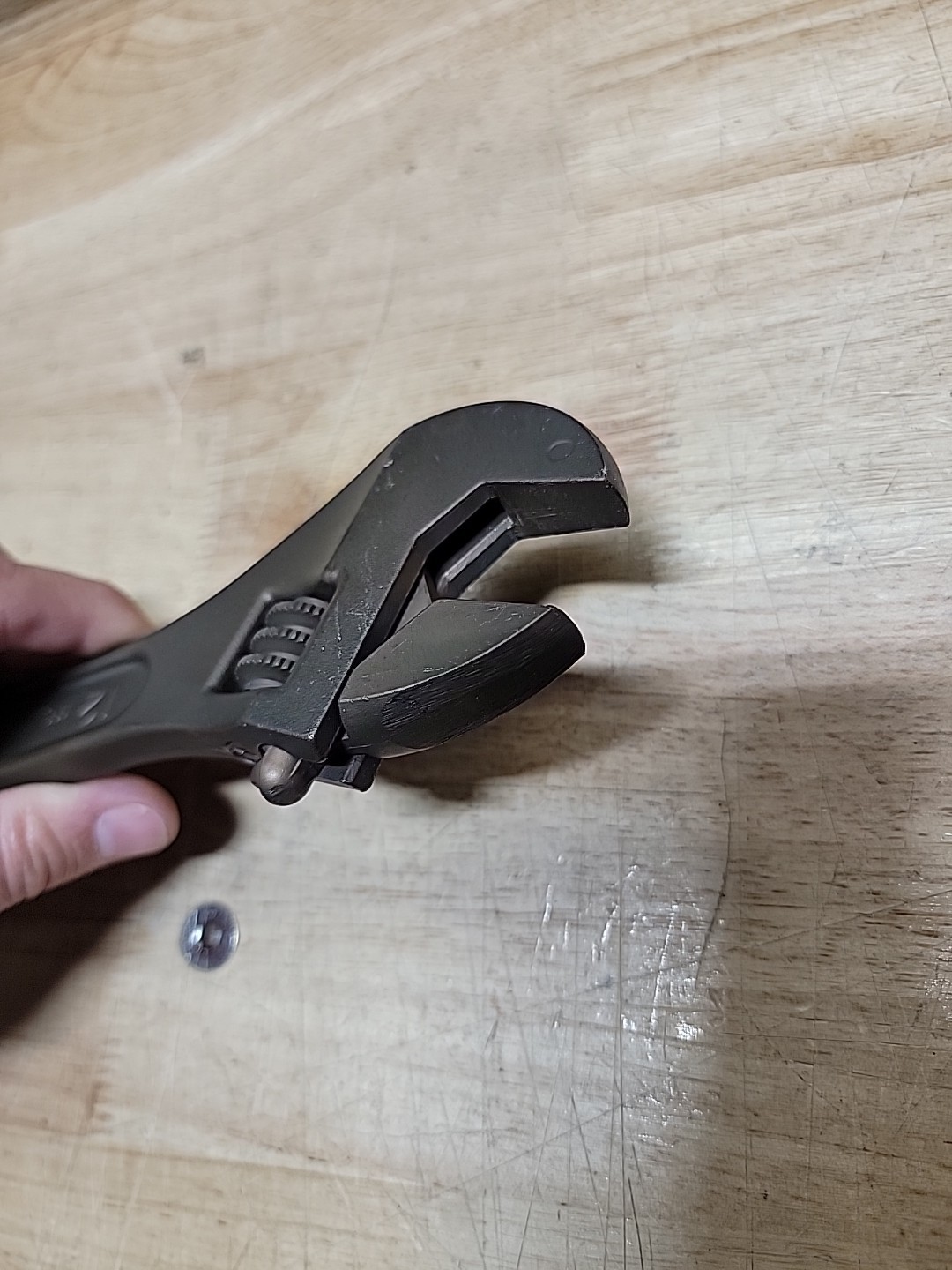 Berylco USA 12″ Adjustable Wrench W155 Beryllium Copper Non Magnetic / Sparking