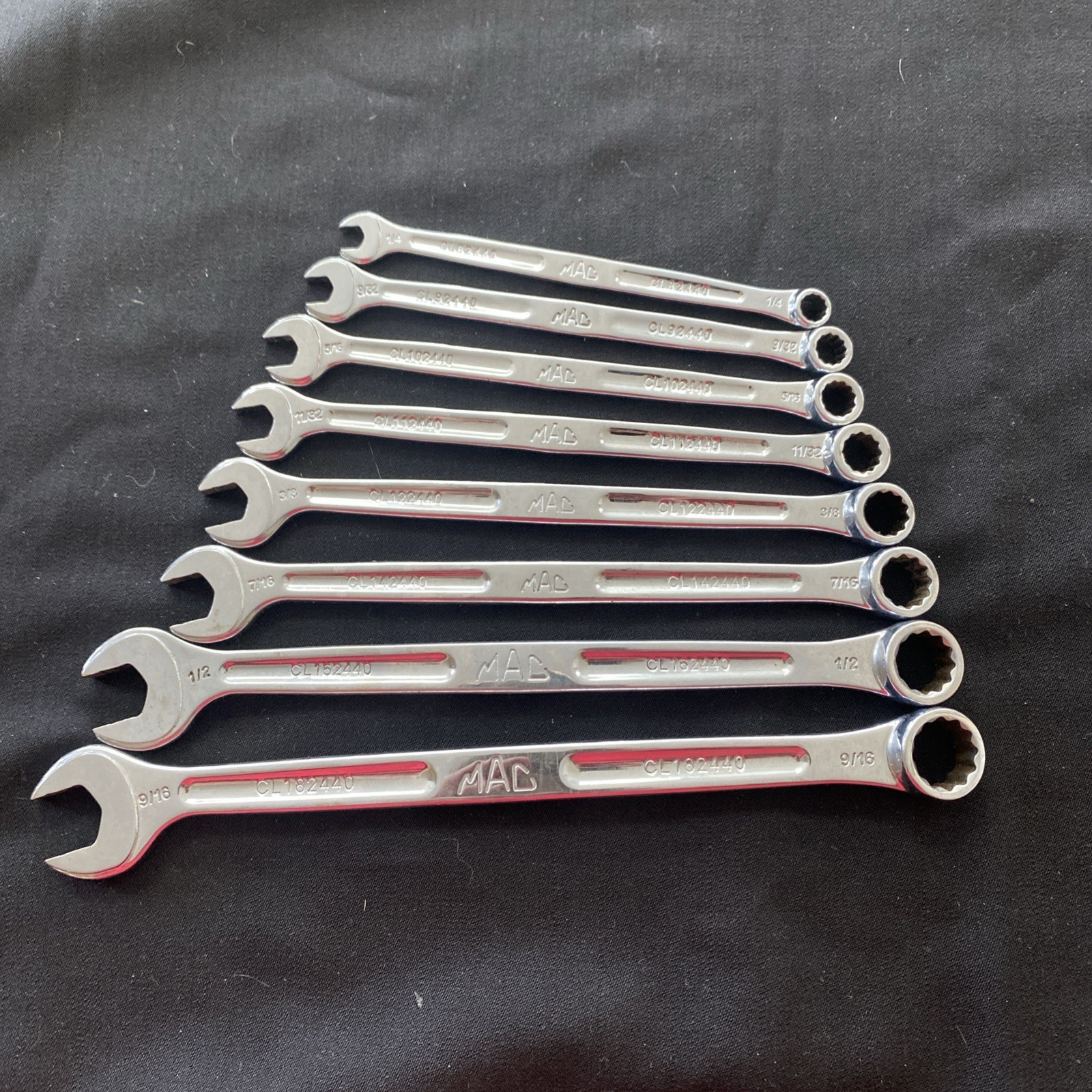 Mac Tools Precision Torque 14psc Wrench Set SAE CL302 12 Point Free Shipping