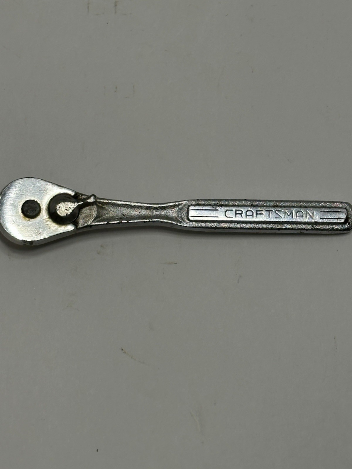 Vintage -V- 43185 Craftsman 1/4″ Drive Ratchet With Quick Release & Oil Port USA