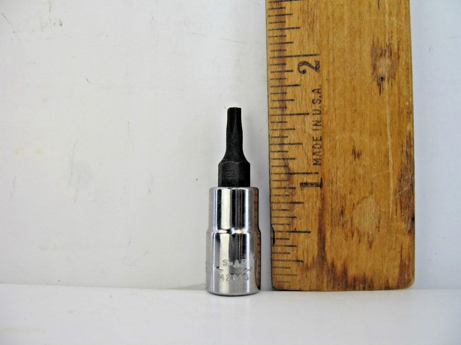 Craftsman 42615, 1/4″ Drive Tamper Proof Torx Bit Socket T15 – Brand New