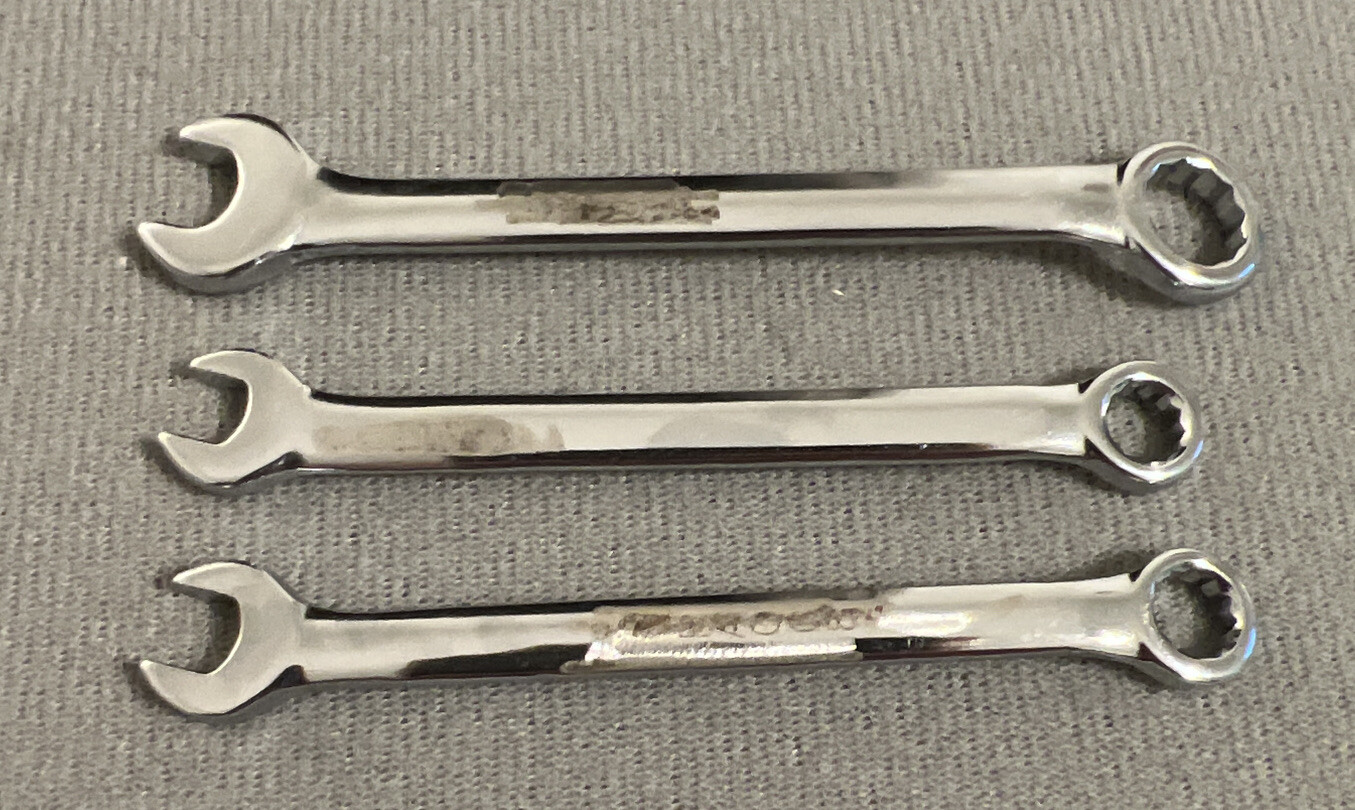 Craftsman Combination Wrench Lot Of 3 Mini 439 Series (43945, 43944, 43941)