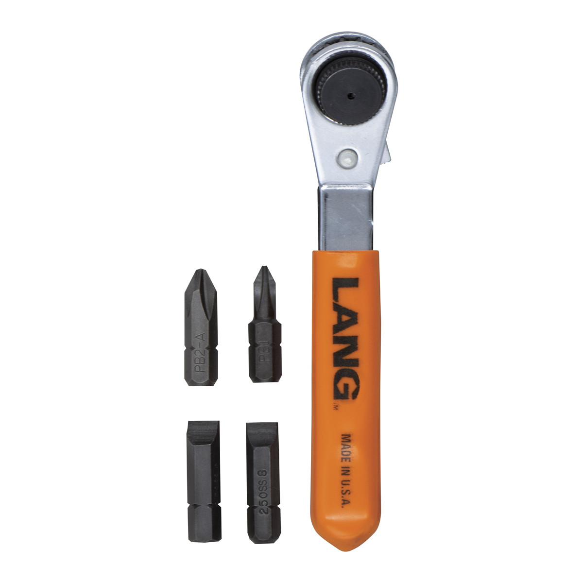 Lang Tools (Kastar) 5370 – 5-PC. Offset Ratcheting Screwdriver Bit Wrench Set