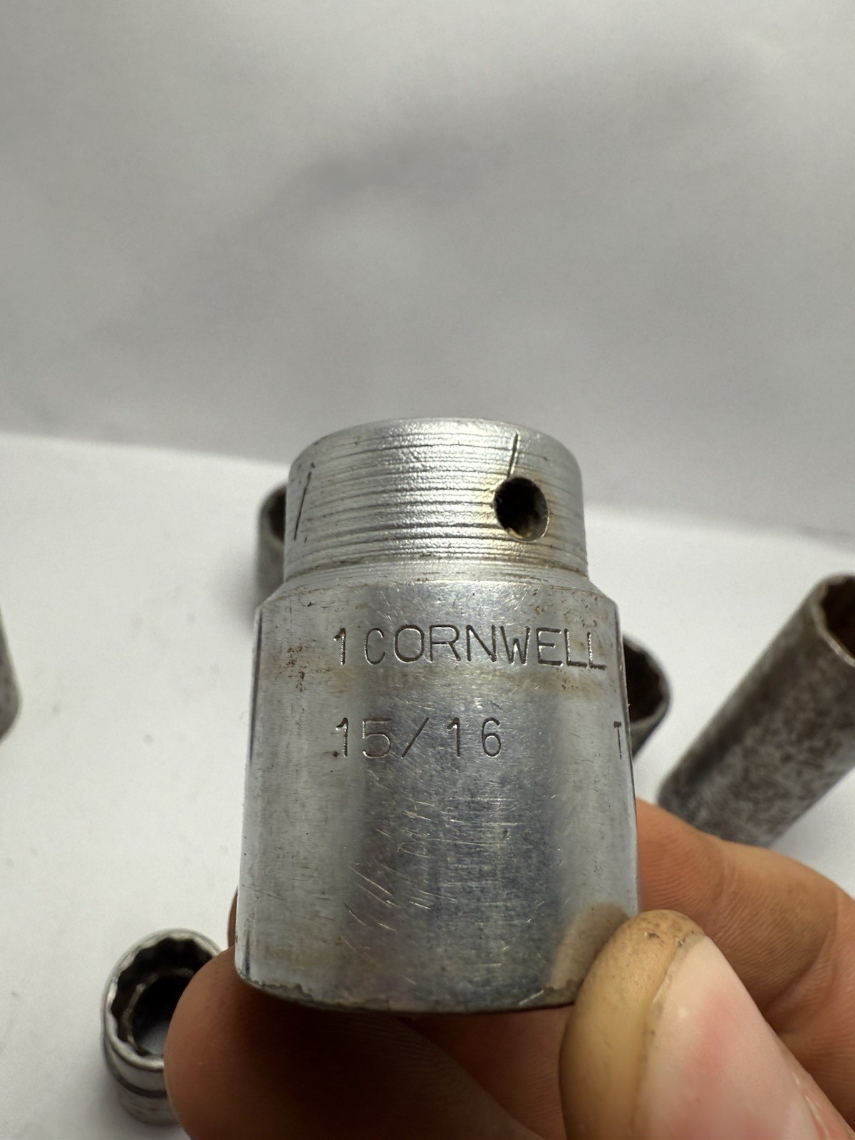 Lot Of 18 Cornwell 12 Point 6 Point 1/2 3/8 Sockets Vintage Different Sizes