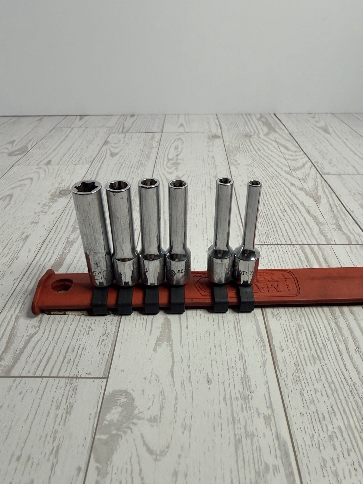 Matco 6 Piece 1/4″ Drive Deep TORX Sockets E4 E5 E6 E7 E8 E10