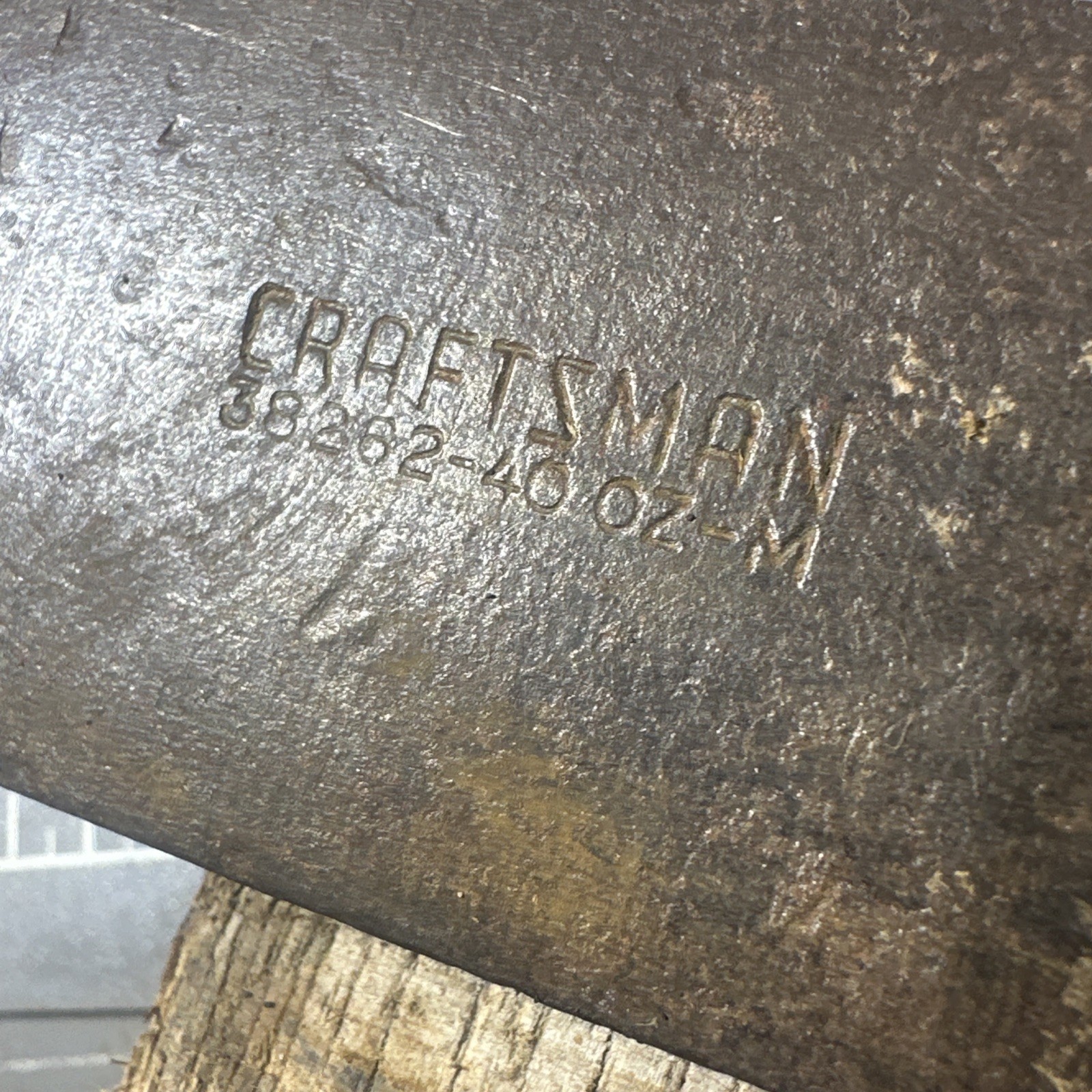 Sears Craftsman USA 40 OZ Cross Engineers Ball Peen Blacksmith Hammer 38262
