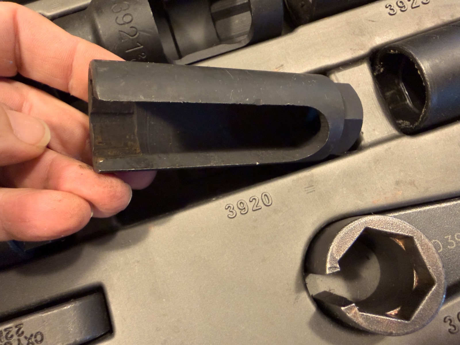 KD Tools 41720 8pc Master Sensor Socket Set – O2 Oil Fuel Pressure Complete