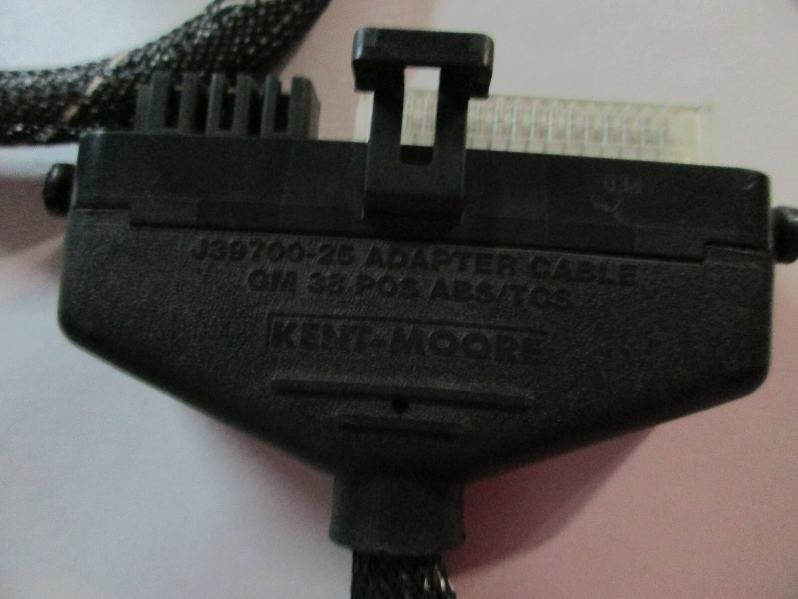 KENT MOORE TOOL J-39700-25 ABS/TCS BREAKOUT BOX ADAPTER WITH OVERLAY