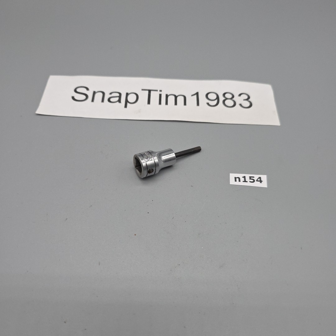 Snap-on Tools Hex Bit Socket Driver FA4.5A 3/8″ Drive 9/64″ USA