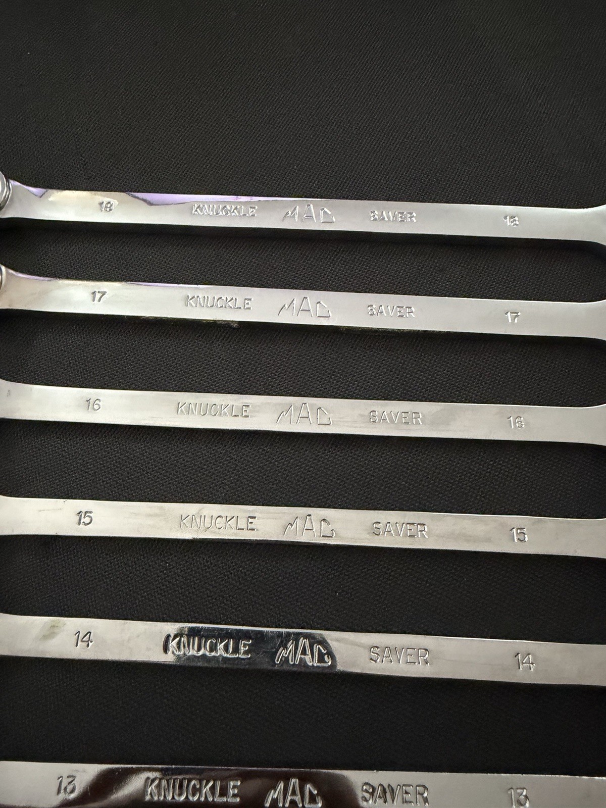 Mac Tools 9 Piece Metric Knuckle Saver Wrench Set – 8-18 – MCLKS –