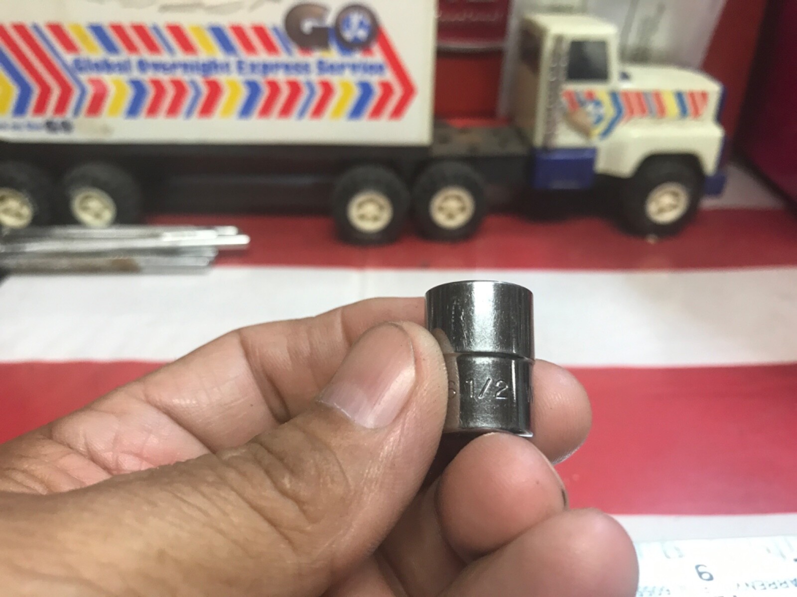 Williams tools socket 7/16” 1/4” drive 12 point M-1214 GGGG
