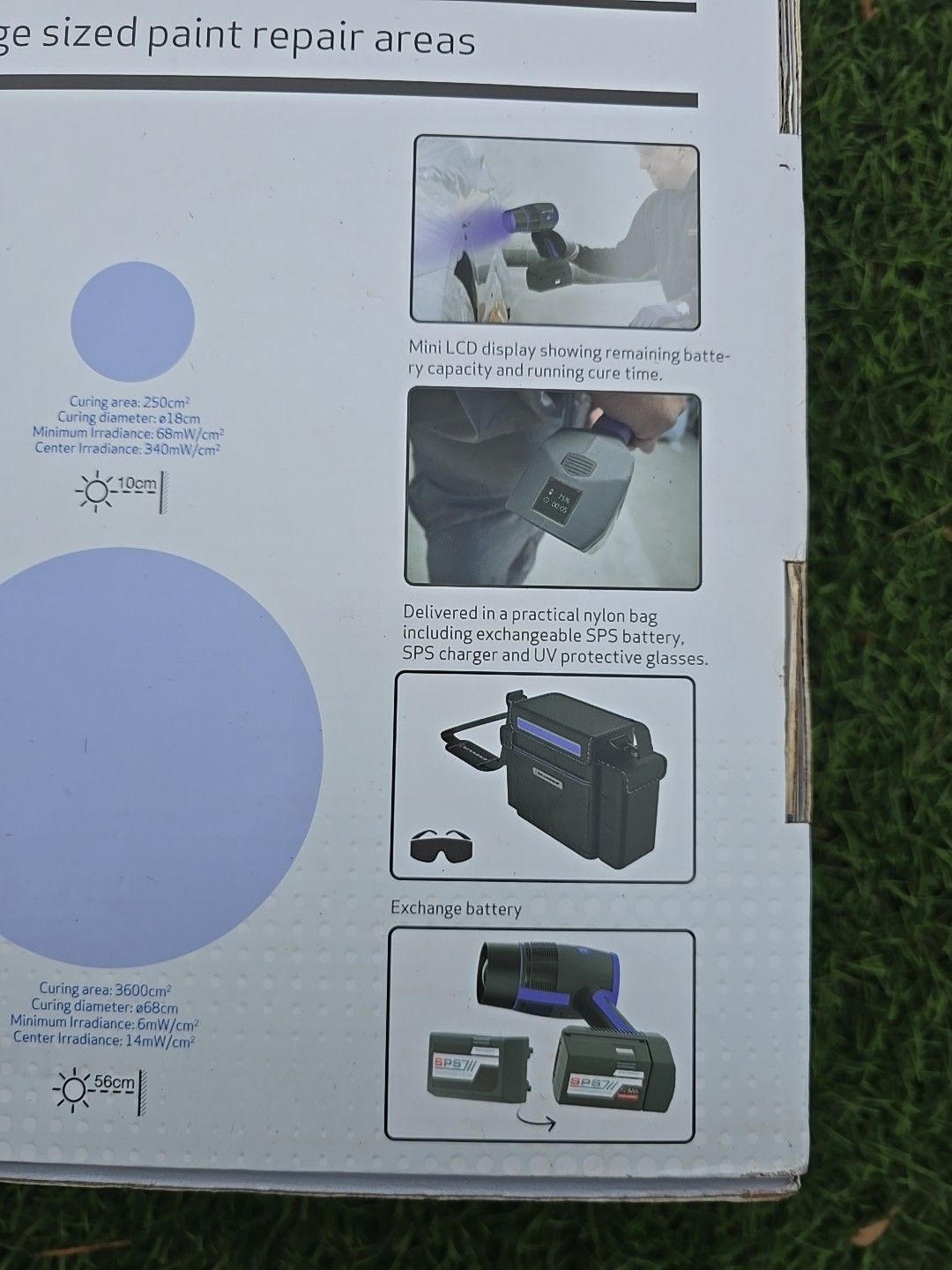 SCANGRIP UV-Gun Rechargeable LED Curing Light (03.5803US) New Sealed
