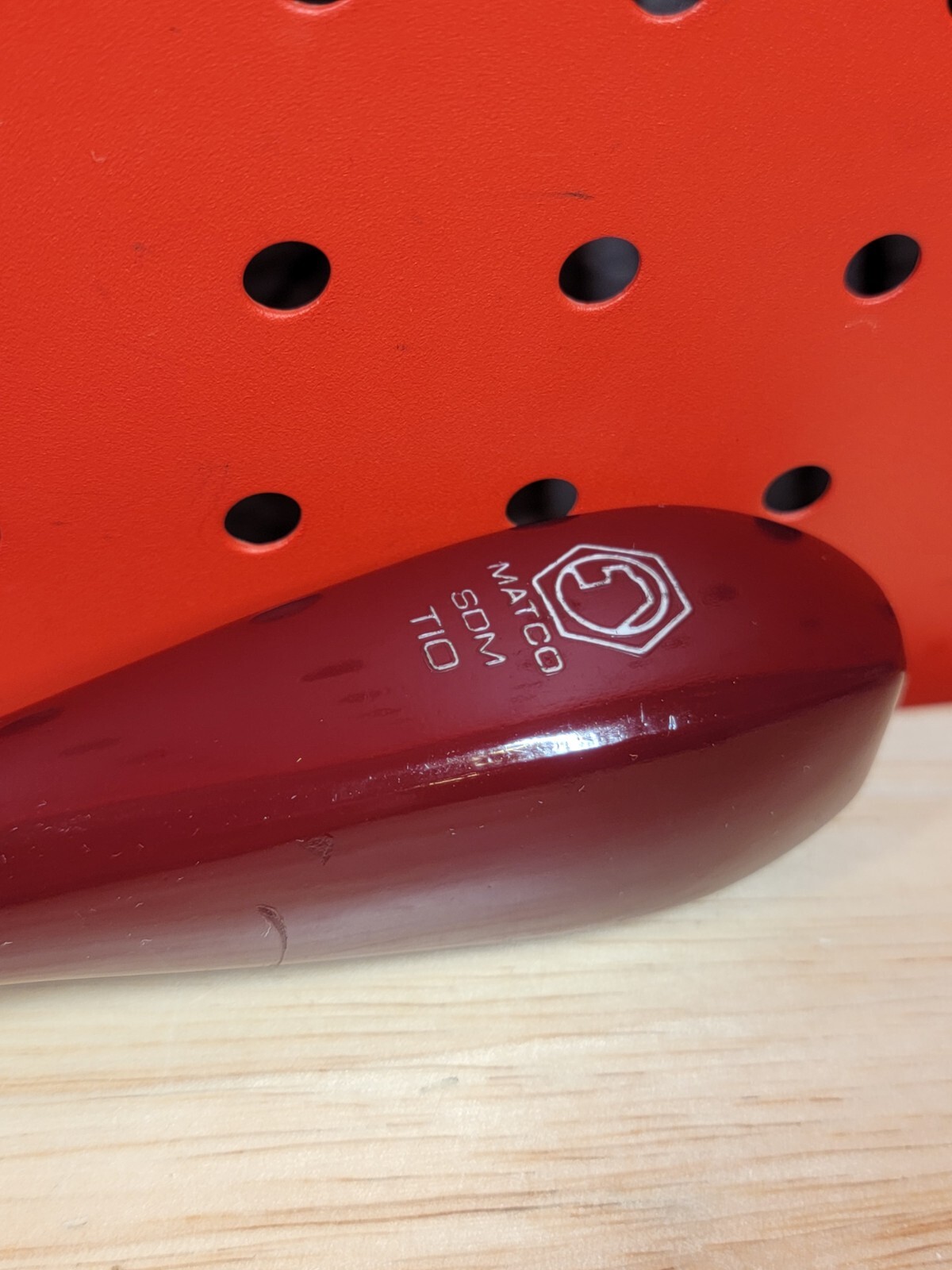 MATCO Tools SDMT10 T10 Torx Burgundy Hard Handle Driver See Details
