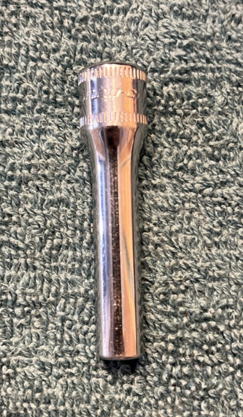 Snap On Tools 5.5mm 1/4″ Drive 6 Point Deep Chrome Socket STMM5.5 USA