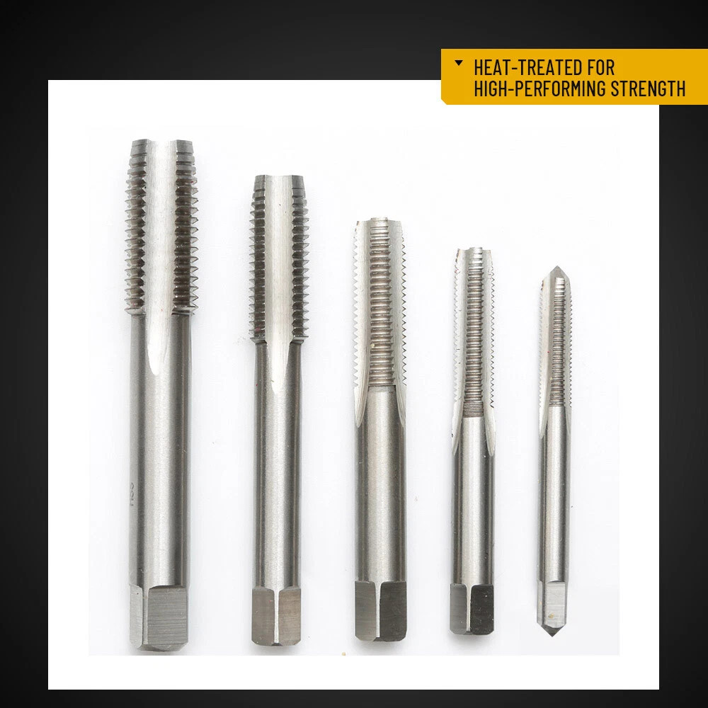 M5 M6 M8 M10 M12 Helicoil Thread Repair 131Pcs Kit & Metric Rethreading Tool Kit