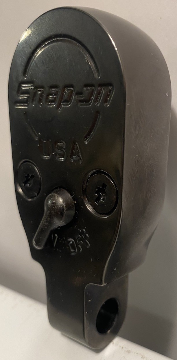 Snap-on Tools USA NEW BLACK 1/2” Drive 80-Tooth Flex-Head Ratchet Head SHLFD80A
