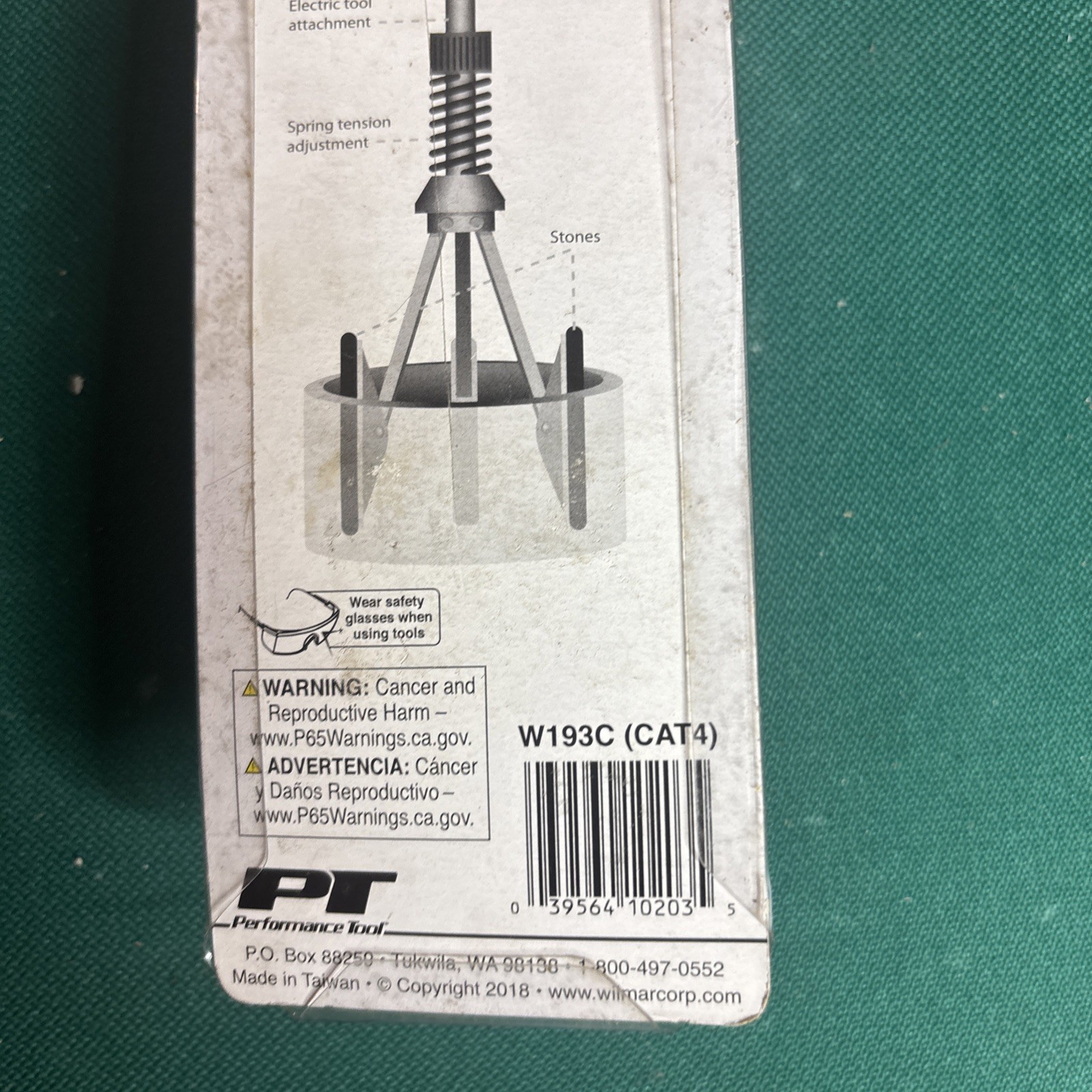 W193C Pro Brake Cylinder Hone Performance Tool