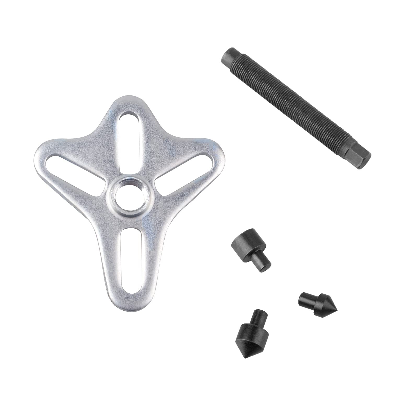 Harmonic Balancer Puller Set 46 Pcs Flywheel Steering Wheel Puller Kit Gear P…