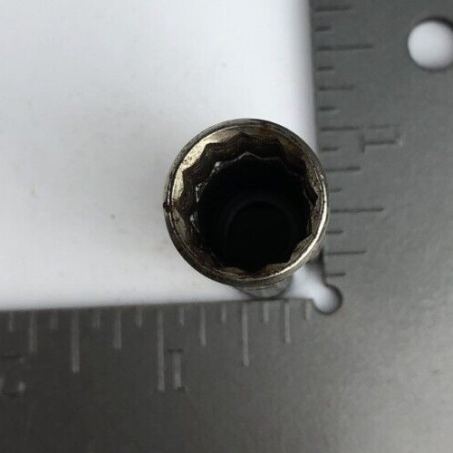 Craftsman 1/2″ 12 Point 3/8″ Drive Deep Socket EE 43312 Made In USA
